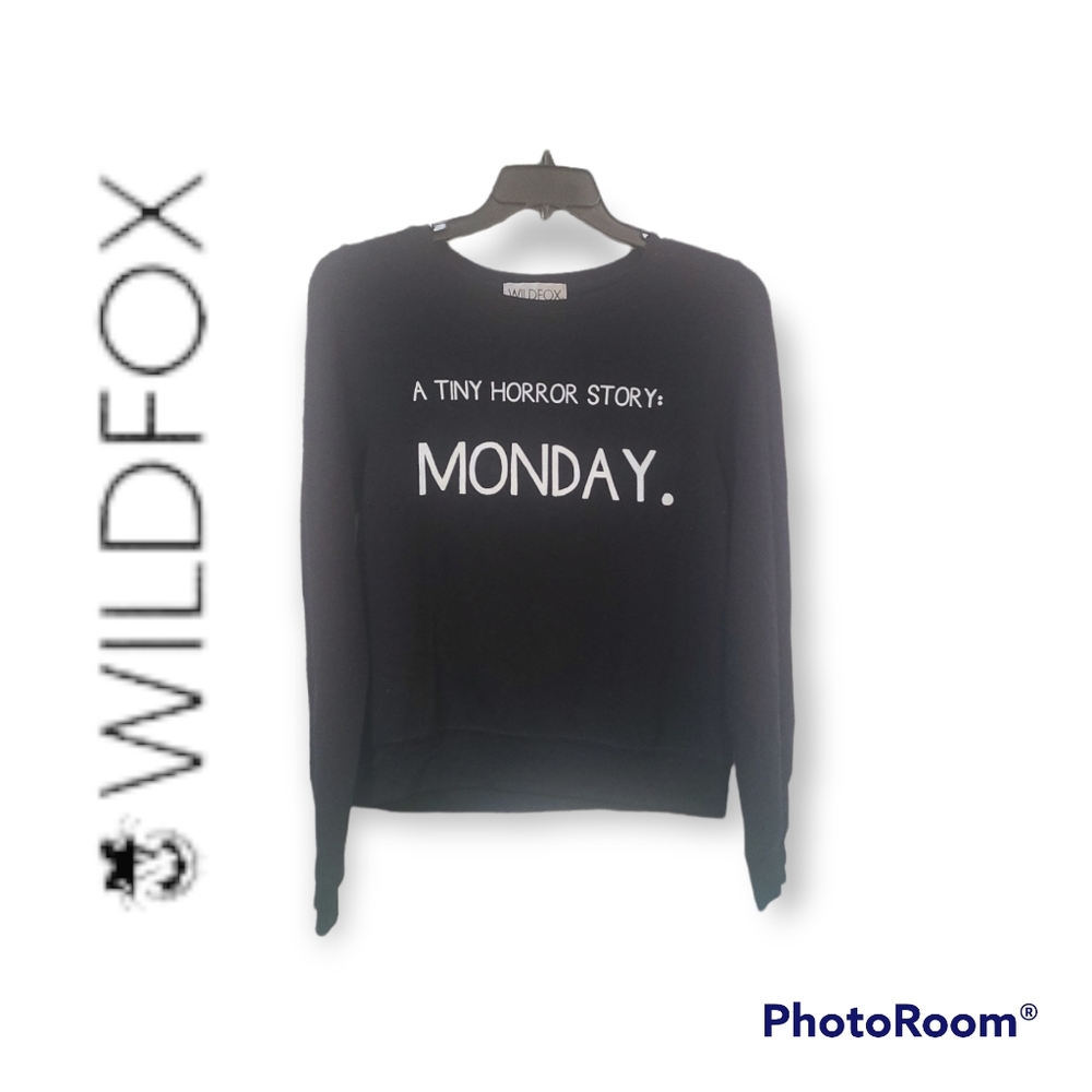 Wildfox A Tiny Horror Story Supersoft Sweatshirt XS
